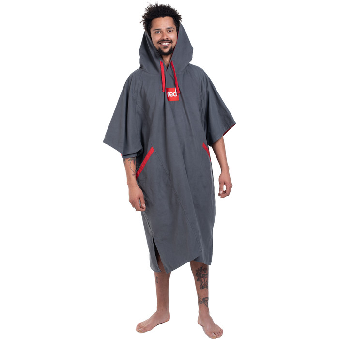 2024 Red Paddle Co Cambiador / Poncho De Microfibra De Dry Rpido 002-009-006 - Gris